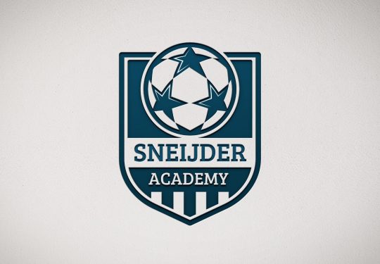 Debossed glossy logo on white paper texture Mockup